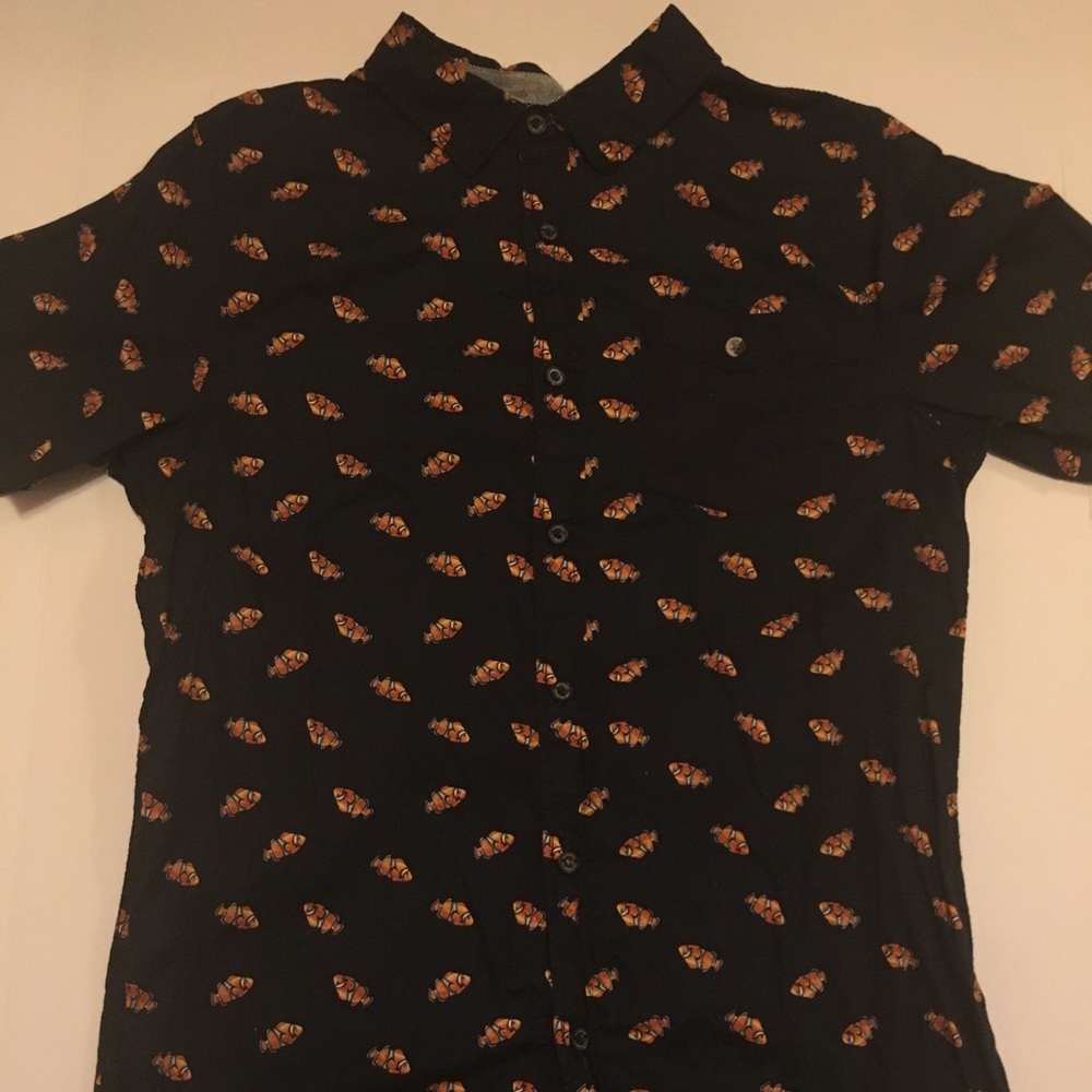 Clown Fish Button-Down Shirt